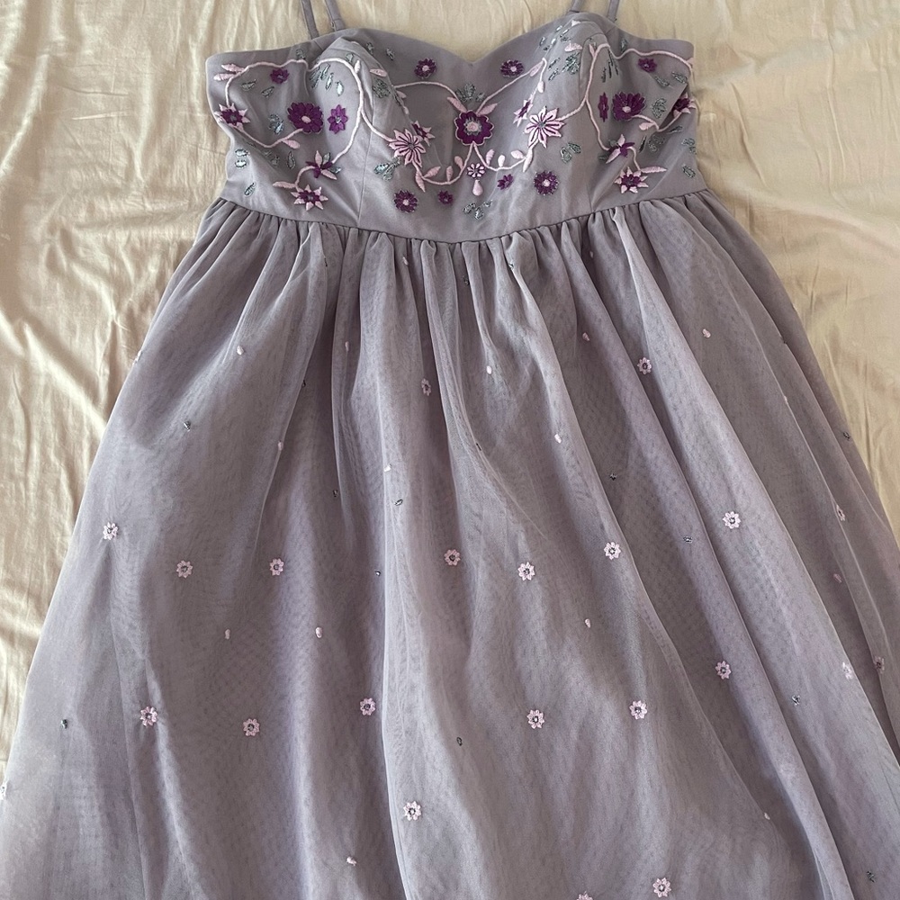 ModCloth “Couth and Charismatic” Midi Dress, Lilac